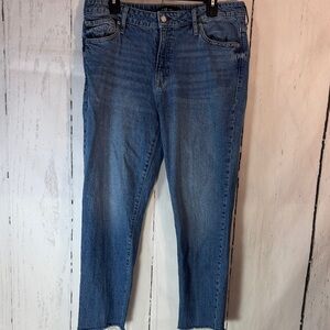 GAP Women's Cropped Ankle Jeans in Medium Blue Wash